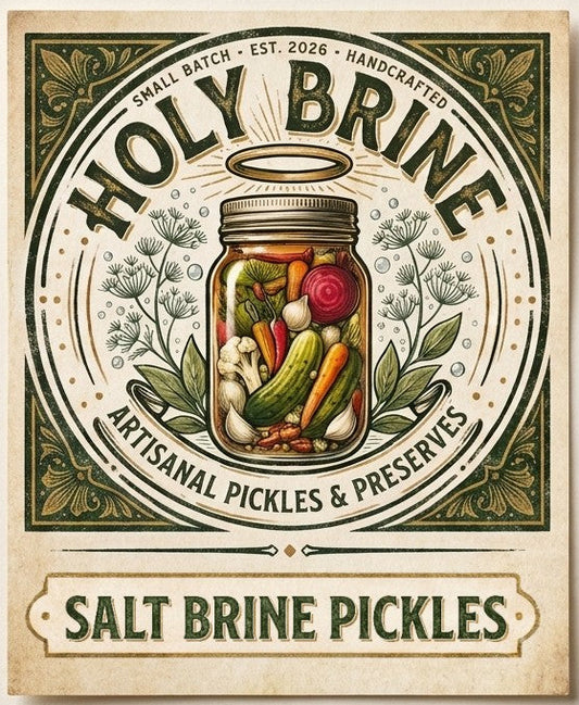 Classic Salt Brine Pickles